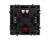 Выключатель 2 кл софт-тач черный оникс Arlight SWT-MK02-SFPL-BK (250V, 10A) 054252(1)