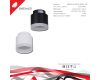 Накладной светильник Reluce 53004-9.5-001IL GX53+LED3W WT