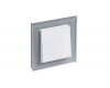 Рамка 1-ая Systeme Electric AtlasDesign Nature Стекло алюминий ATN320301