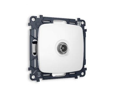 Комплект механизма TV розетки проходной 5-1000 MHz 4dB Ambrella Volt Omega MO133030