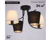 Потолочная люстра Illumico IL8135-4COU-79 BK Base