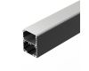 Алюминиевый профиль Arlight SL-LINE-4050-3L-2000 ANOD BLACK 044670