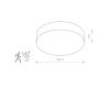 Потолочный cветильник Nowodvorski Arena Black 10177