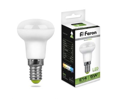 Купить Лампа светодиодная Feron E14 5W 4000K Груша Матовая LB-439 25517 Лампа светодиодная Feron E14 5W 4000K Груша Матовая LB-439 25517