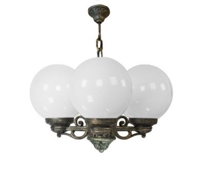 Уличный подвесной светильник Fumagalli Sichem/Bisso/G250 3L G25.120.S30.BYE27