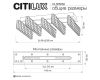 Потолочная люстра Citilux Palant CL325252