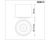 Накладной светильник Novotech Gesso 358813