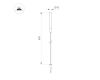 Ландшафтный светильник Arlight KT-CATALI-BOLL-H400-0.5W Warm3000 (BK, 160 deg, 24V) 050681