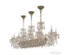 Подвесная люстра Bohemia Ivele Crystal 1453/14/195/1000 G