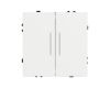 Выключатель 2 кл подсветка софт-тач белый кварц Arlight SWT-MK02-SFPL-L-WH (250V, 10A) 054239(1)