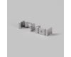 Комплект креплений для профиля 20×20 4шт Maytoni Led Strip ALM-2020B-MT 642078