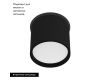 Накладной светильник Arlight SP-CYLINDO-R75-7W Day4000 (BK, 110 deg, 230V) 043965