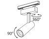 Трековый светильник Maytoni Track lamps TR019-2-10W4K-B