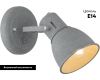 Спот Arte Lamp A1677AP-1GY