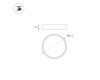 Насадка Arlight LGD-ARTIFACT-OVAL-LENS-R65 (WH) (Металл) 057149