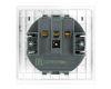 Розетка 1-местная Stekker 250В 16А Мия RST16-3112-01 50441