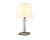 Настольная лампа Crystal Lux Nicolas NICOLAS LG1 NICKEL/WHITE
