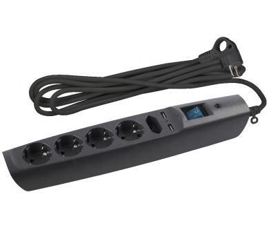 Сетевой фильтр Эра SFU-5es-2m-B C0043326