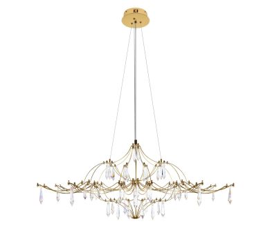 Подвесная люстра Loft IT Mira 10587/1000 Gold Asfour