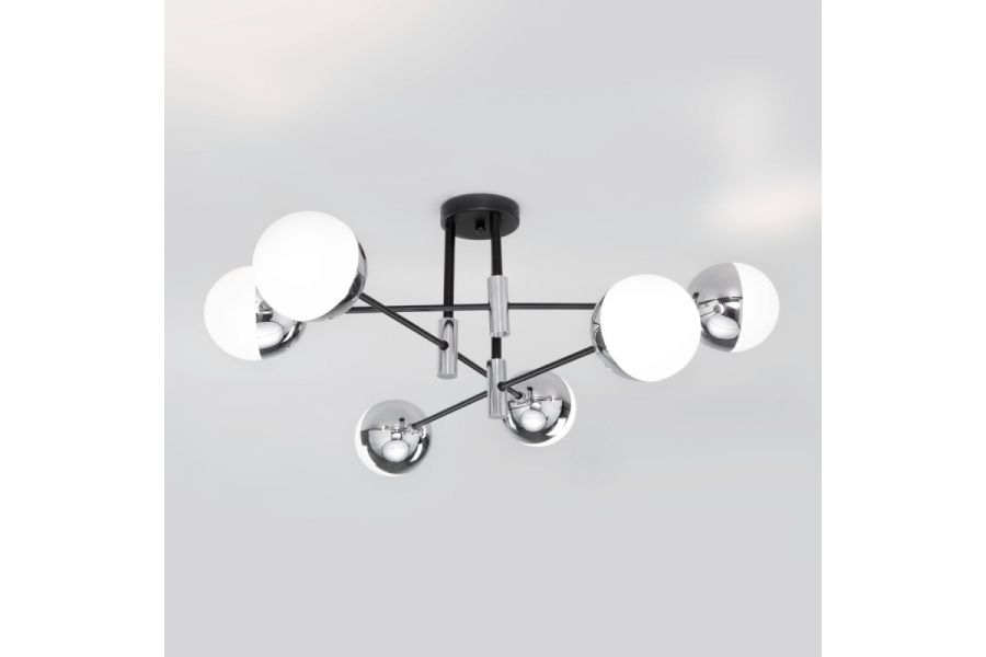Потолочная люстра Eurosvet Nuvola 70129/6 хром Smart a057081