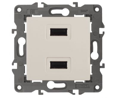 Розетка USB Эра 14-4110-02 Б0034359