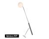 Торшер Lumina Deco Granino LDF 6011-1 CHR
