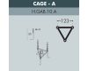 Ландшафтный светильник Fumagalli ALOE*R/ANNA E22.163.000.BXE27