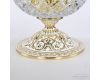 Настольная лампа Bohemia Ivele Crystal 5680L/20 GW Clear/M-1F