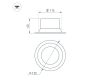 Встраиваемый светильник даунлайт Arlight MS-BREEZE-BUILT-R125-16W Warm3000 (WH, 90 deg, 230V) (IP20 Металл) 036614(1)