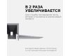 Профиль под штукатурку Apeyron ширина ленты до 9мм (рассеиватель, заглушки - 2шт) 08-47