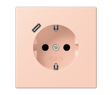 Розетка 2K+З USB Typ C Jung LC1520-18C234