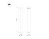Ландшафтный светильник Arlight LGD-JASMUS-BOLL-H900-12W Warm3000 (BK, 93 deg, 230V) 050732
