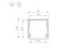Профиль Arlight SL-MINI-15-3000 ANOD (Алюминий) 061608