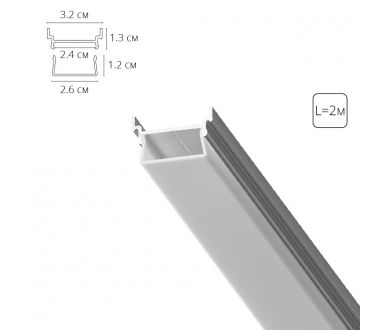 Купить Алюминиевый профиль Arte Lamp Profile-accessories A700205 Алюминиевый профиль Arte Lamp Profile-accessories A700205