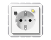 Розетка с УЗО Jung CD5520.30WW