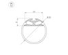 Профиль Arlight ROUND-D30-2000 ANOD 023860