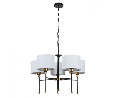 Подвесная люстра Arte Lamp Jamie A4090LM-5BK
