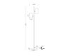Торшер Arte Lamp Cassel A5454PN-2PB