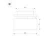 Встраиваемый спот Arlight LGD-POT-BUILT-R85-12W Day4000 (BK, 100 deg, 230V) 045783