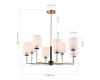 Люстра на штанге ST Luce Веритас SL1404.303.08