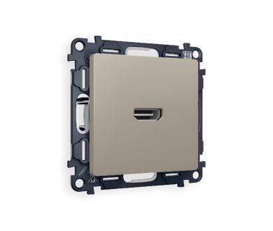 Комплект механизма розетки HDMI 2.0 40V/500mA 2.0GHz 5-18Gbit/s Ambrella Volt Alfa MA374010