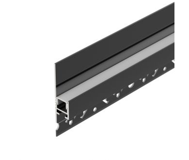 Алюминиевый профиль Arlight ARH-PLINTUS-FANTOM-2000 BLACK 038550