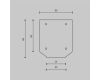 Заглушка торцевая к профилю, 2шт Maytoni Technical TRA034MPEC-21S(N)
