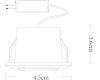Встраиваемый светодиодный светильник Arte Lamp Grill A3153PL-1BK