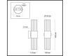 Бра Odeon Light Viketa 4786/2W