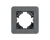 Рамка алюминиевая на 1 пост Arlight FRM-AKIRY-AL-1-BK 049681