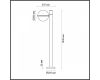 Садовый светильник Odeon Light 4832/1F