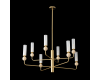 Люстра на штанге Crystal Lux SIMPLY SP8 BRASS