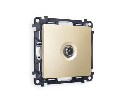 Комплект механизма TV розетки проходной 5-1000 MHz 4dB Ambrella Volt Alfa MA613030