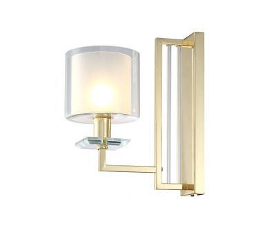 Бра Crystal Lux Nicolas AP1 Gold/White